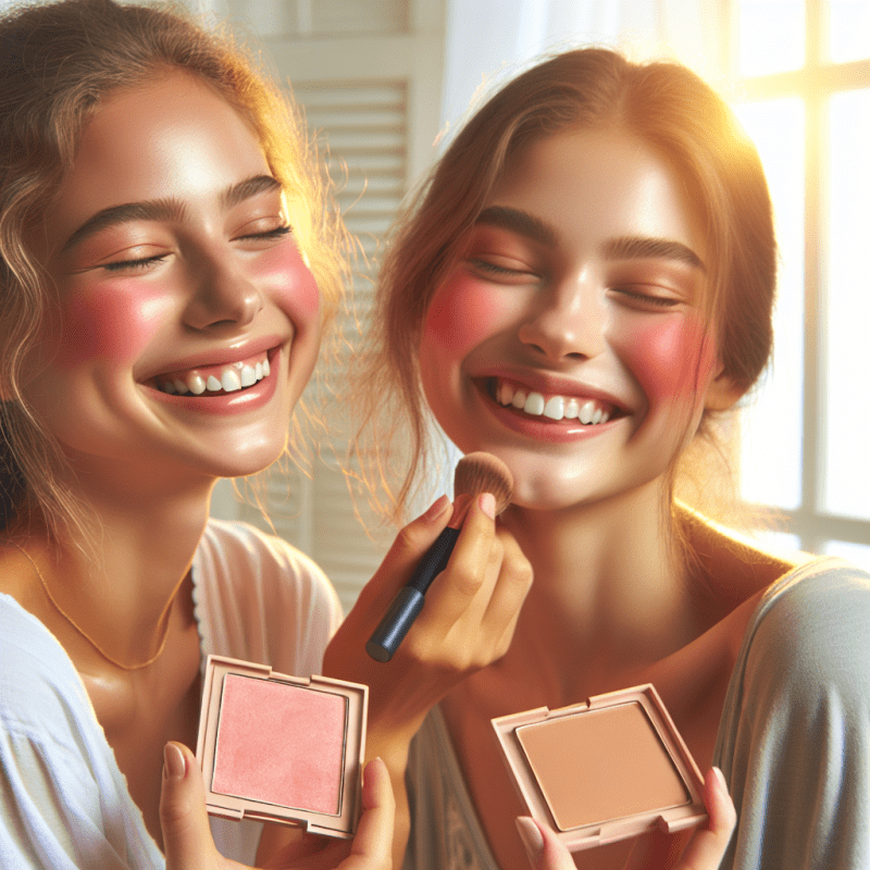 Blush and Bronzer