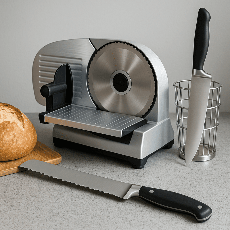 Bread Knives, Slicers, Deli Meat Cutters