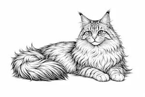 Maine Coon Cat