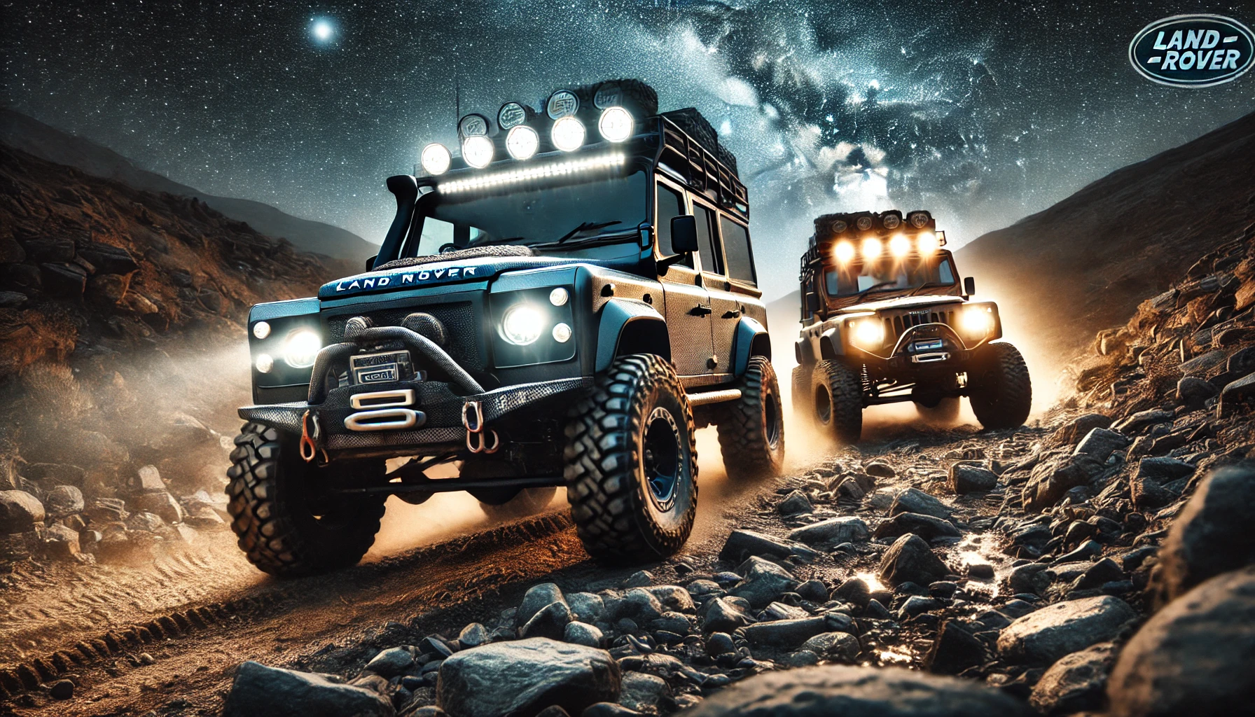 4wd off roading action