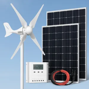 Power your home with this affordable wind and solar combo solution