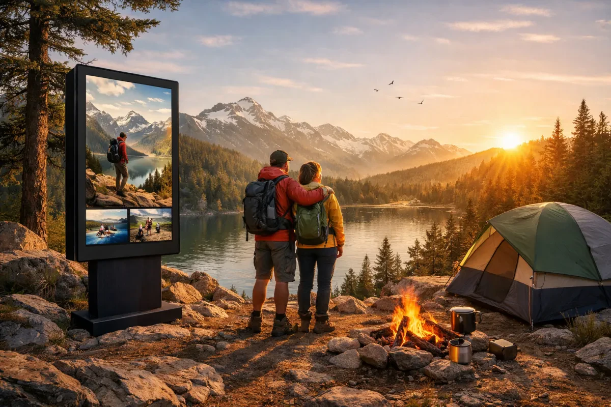 Digital Signage Outdoor Adventures Made Simple