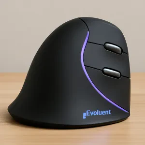 Discover the ease and support of this ergonomic mouse designed for your comfort