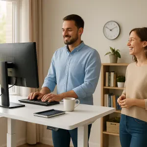 Discover how standing desks can boost your comfort and productivity at home