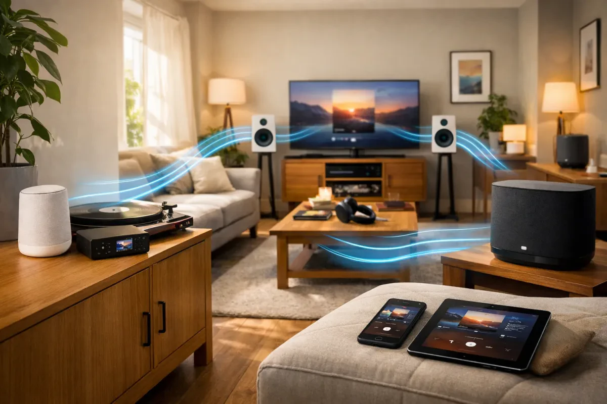 Easily Create Your Wireless Home Music Streaming Setup