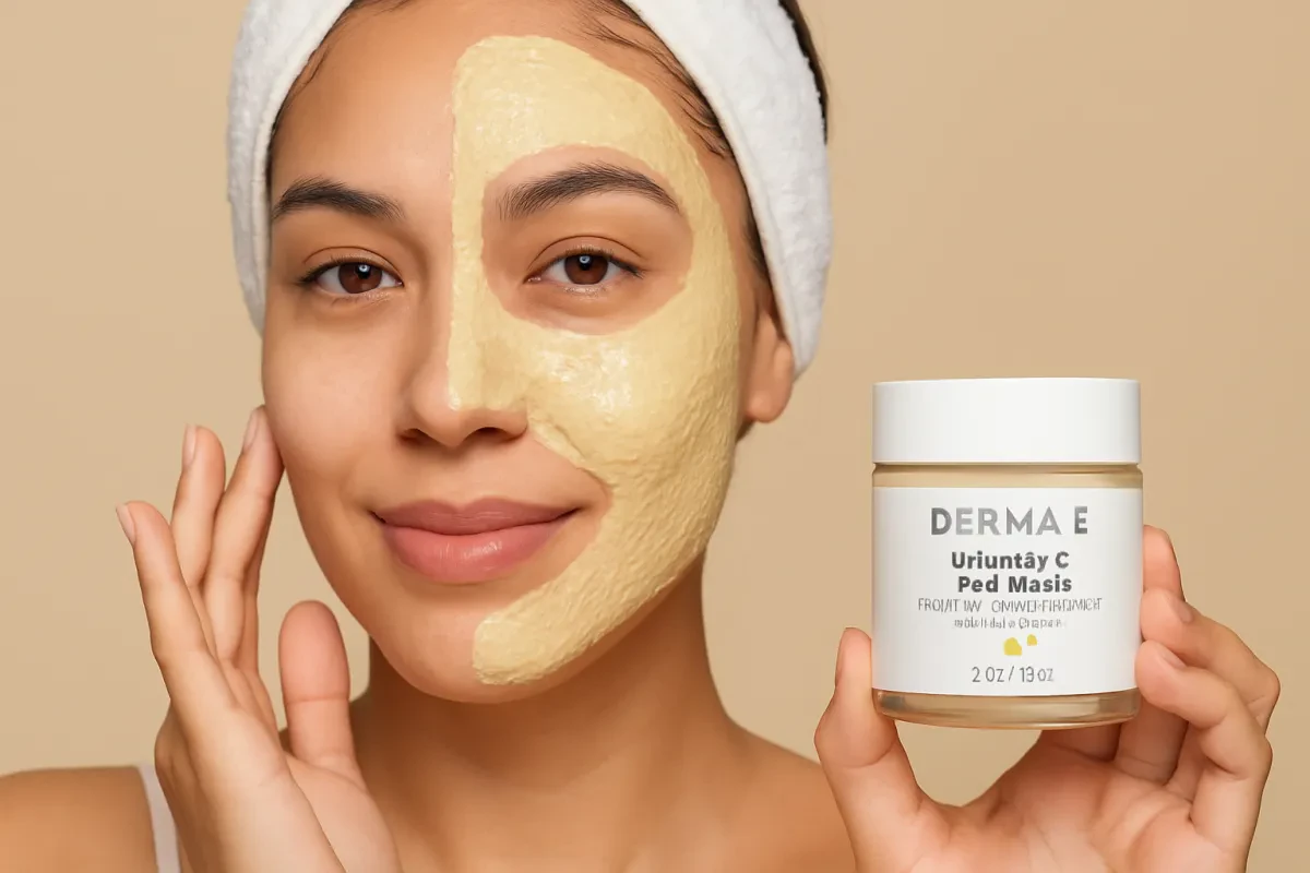 Brighten Your Skin with DERMA E Peel Mask