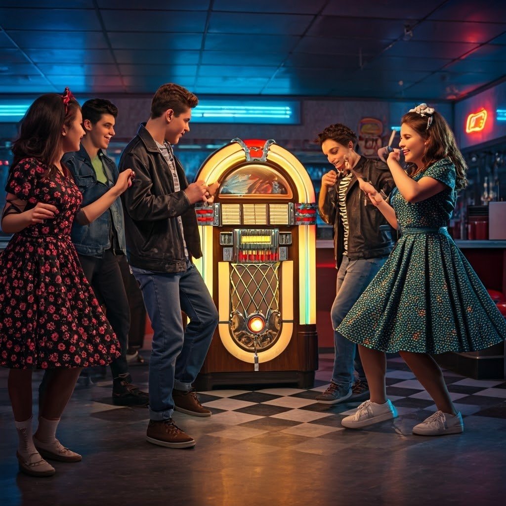 The Evolution of the Jukebox in the 1950s