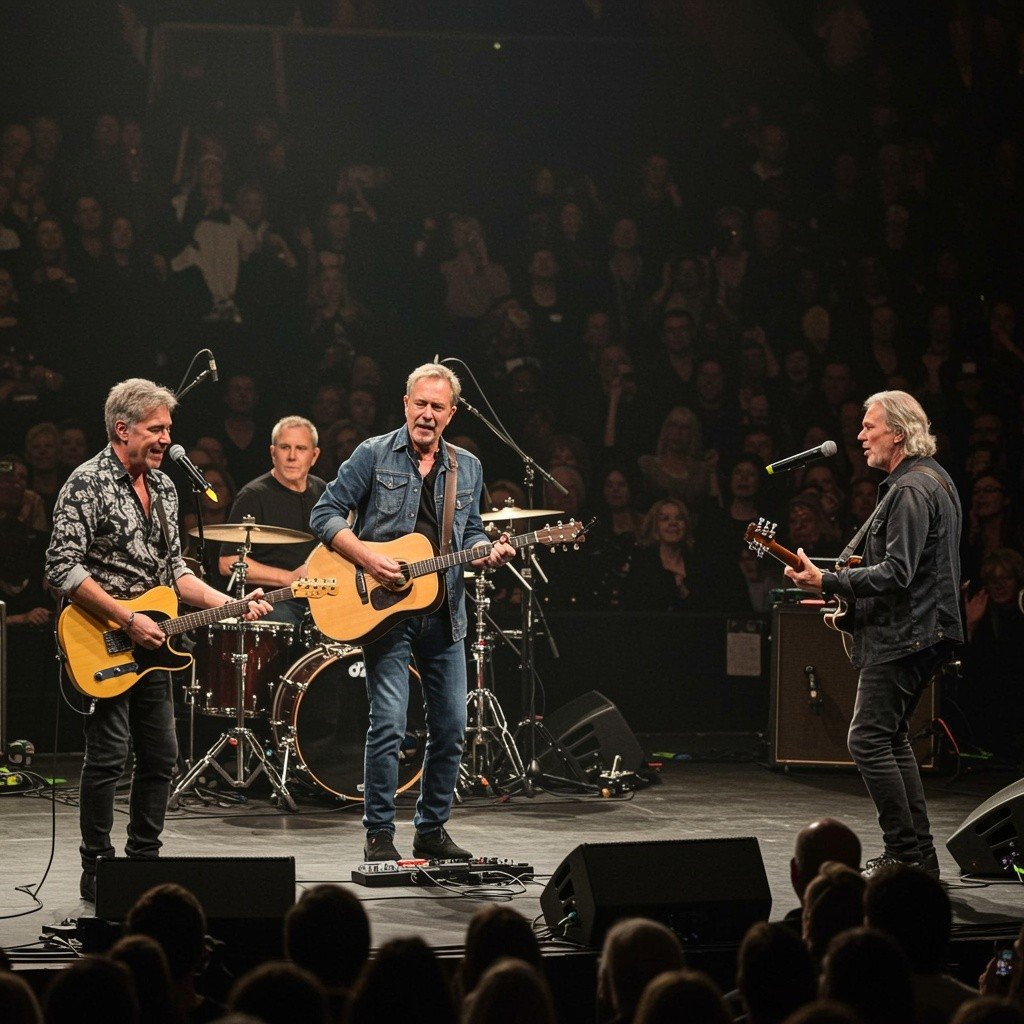 How Popular Aging Musicians and Their Bands Maintain Energy on Tour
