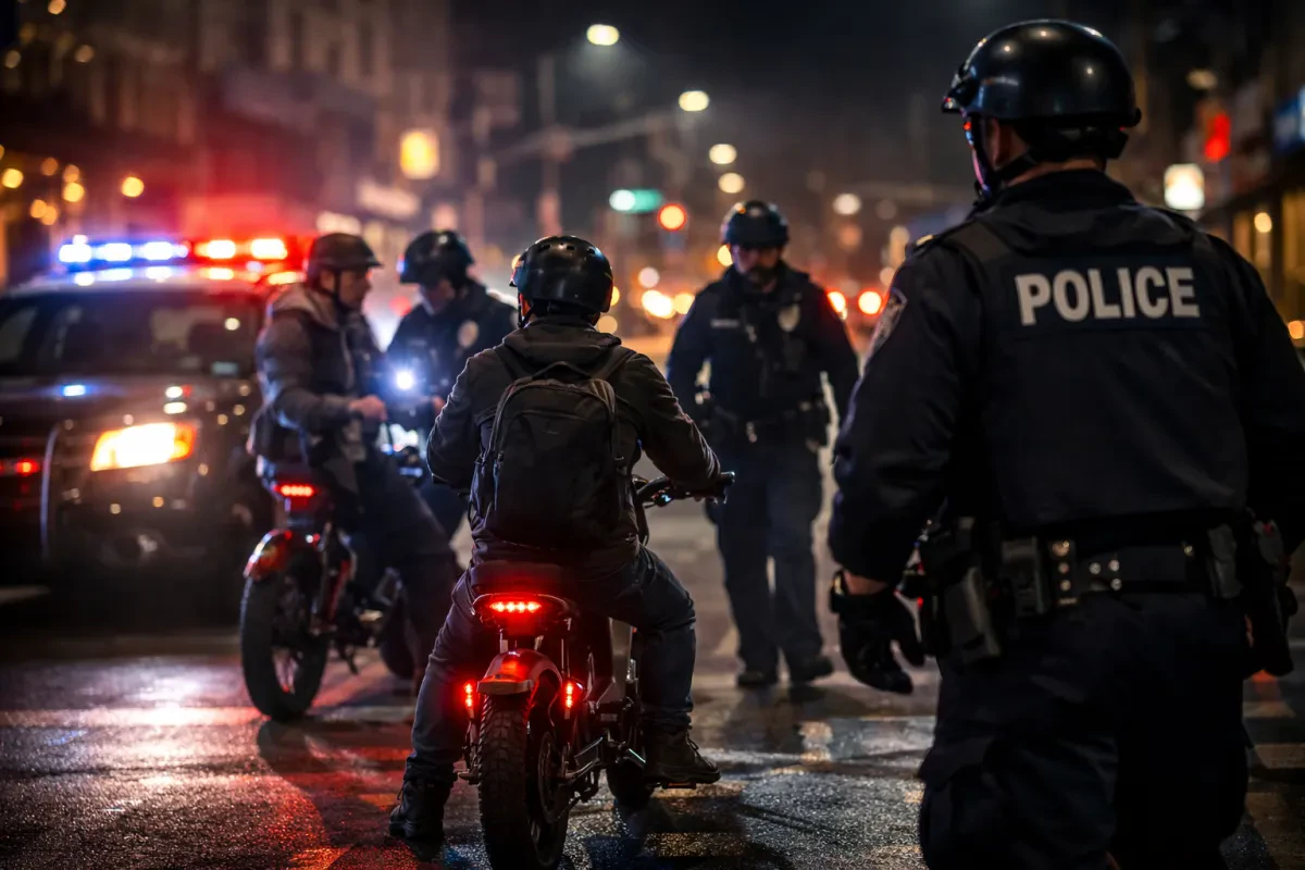 Why Are Police Cracking Down on e-Bikes?