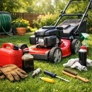 Simple ways to keep your gas mower running great