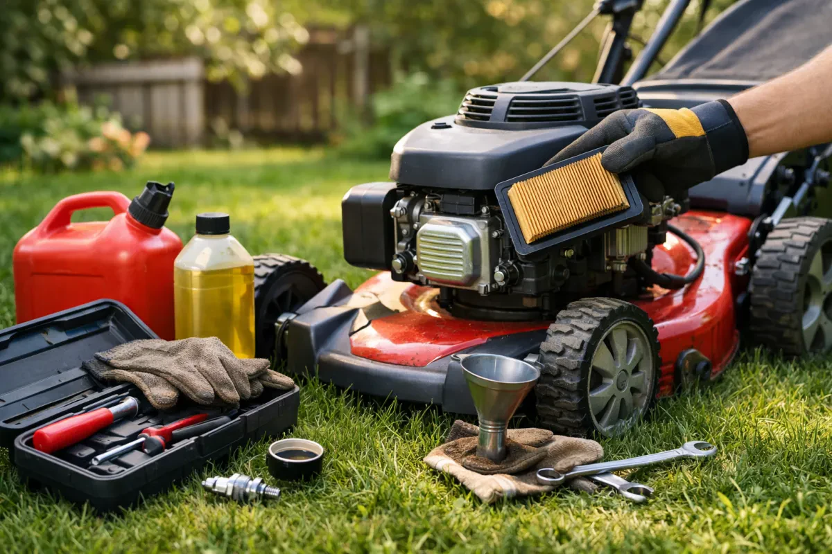Easy Tips for Gas Powered Lawn Mower Care