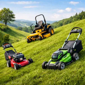 Tackle your toughest terrain with the right mower