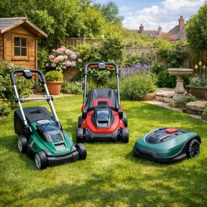 Find the perfect mower to keep your small garden looking great