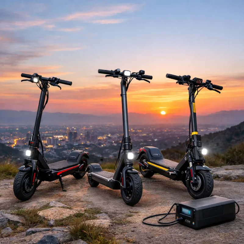 Discover the best electric scooters that keep going and going