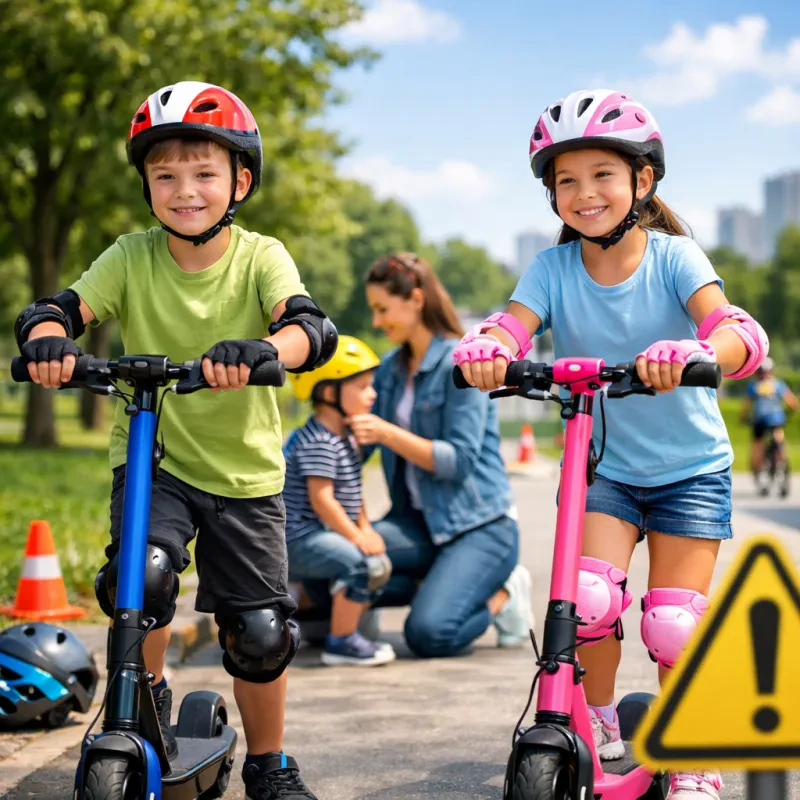 Simple tips to ensure your kids have fun while staying safe on their electric scooters