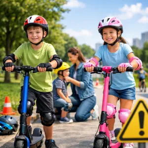 Simple tips to ensure your kids have fun while staying safe on their electric scooters