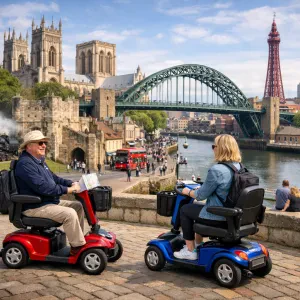 Discover the freedom of getting around with mobility scooter rentals in Northern UK cities