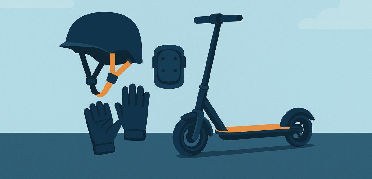 Stay Safe: Wear Gear While Riding Scooters