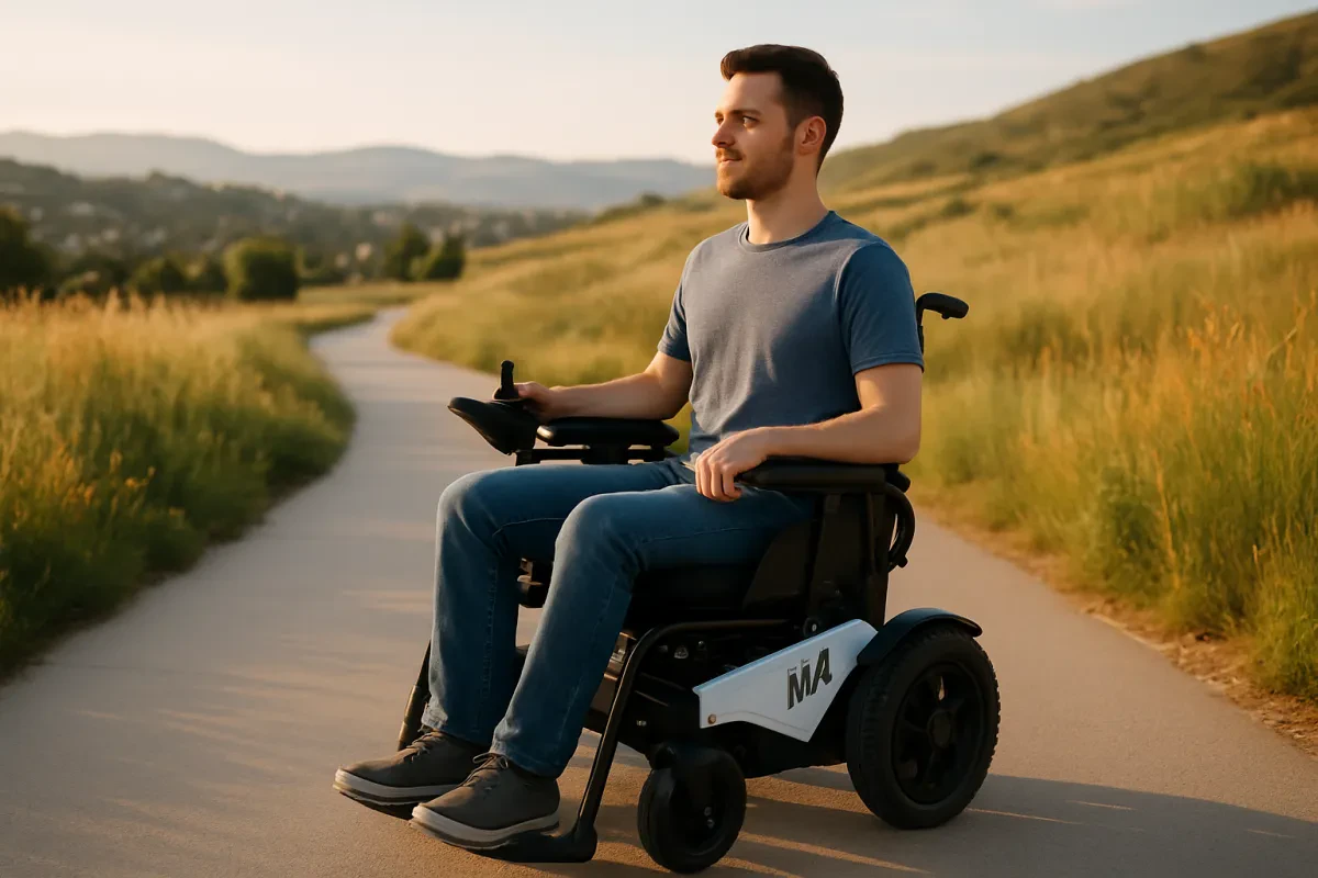 Experience Freedom with the M4 Smart Wheelchair