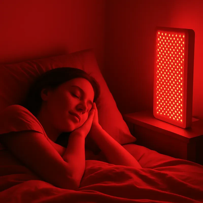 Unlock restful nights with the power of red light therapy