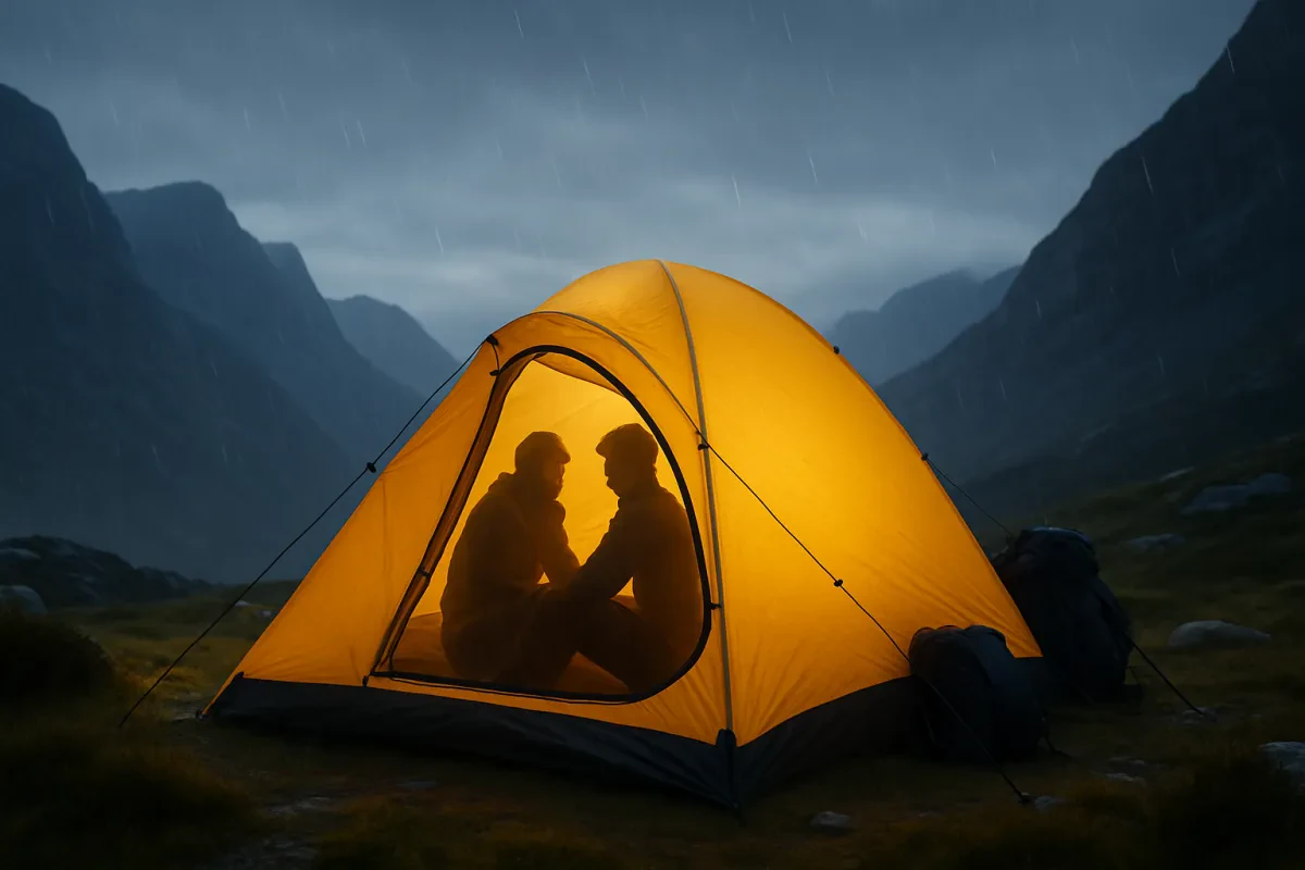 Lightweight Waterproof Tent for Two Adventurers