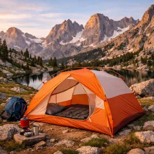 Sleep comfortably under the stars with the Big Agnes Copper Spur tent