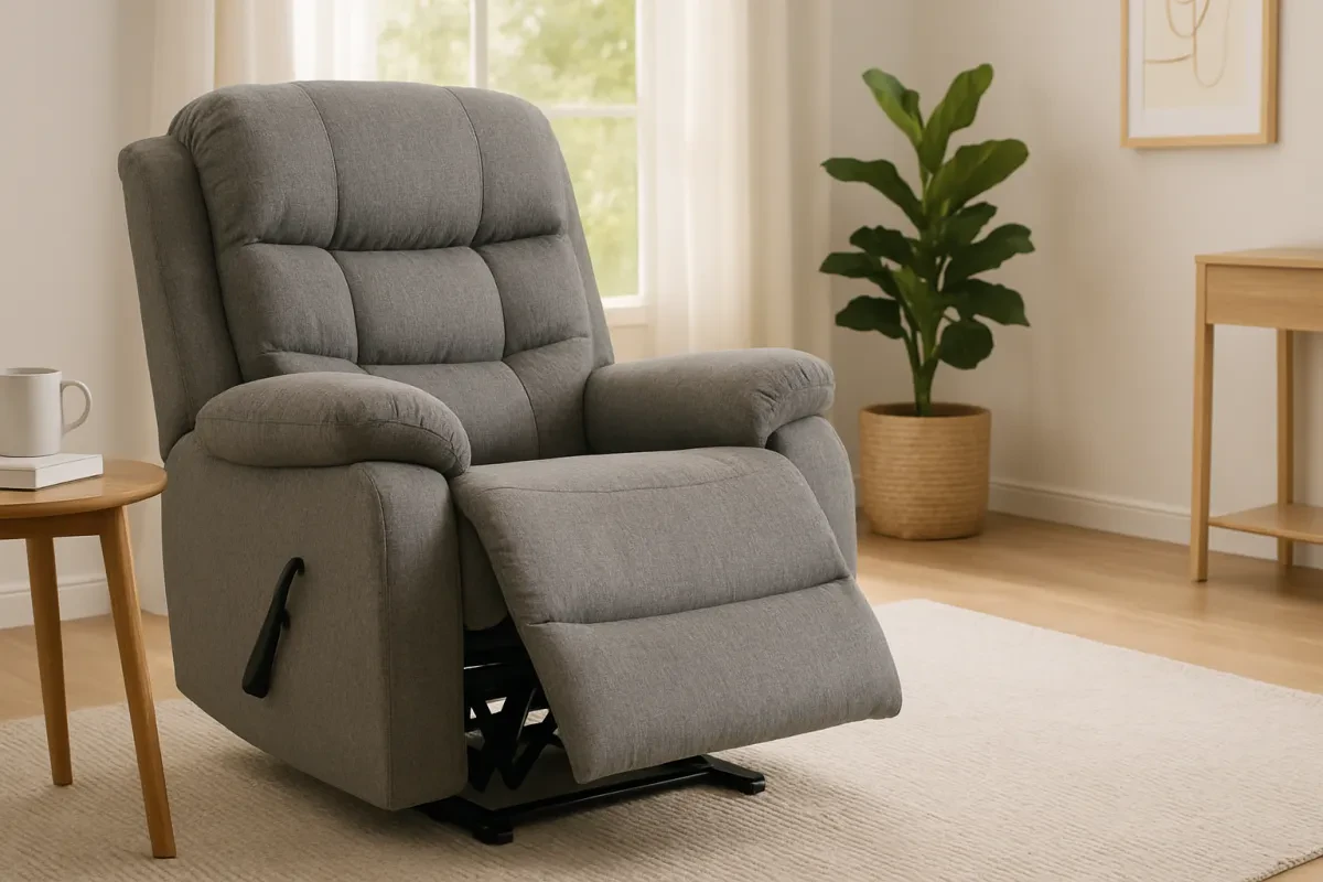 Get ready to relax in style and find your perfect spot to unwind Ultimate Comfort with Kakadu Adjustable Recliner Chair