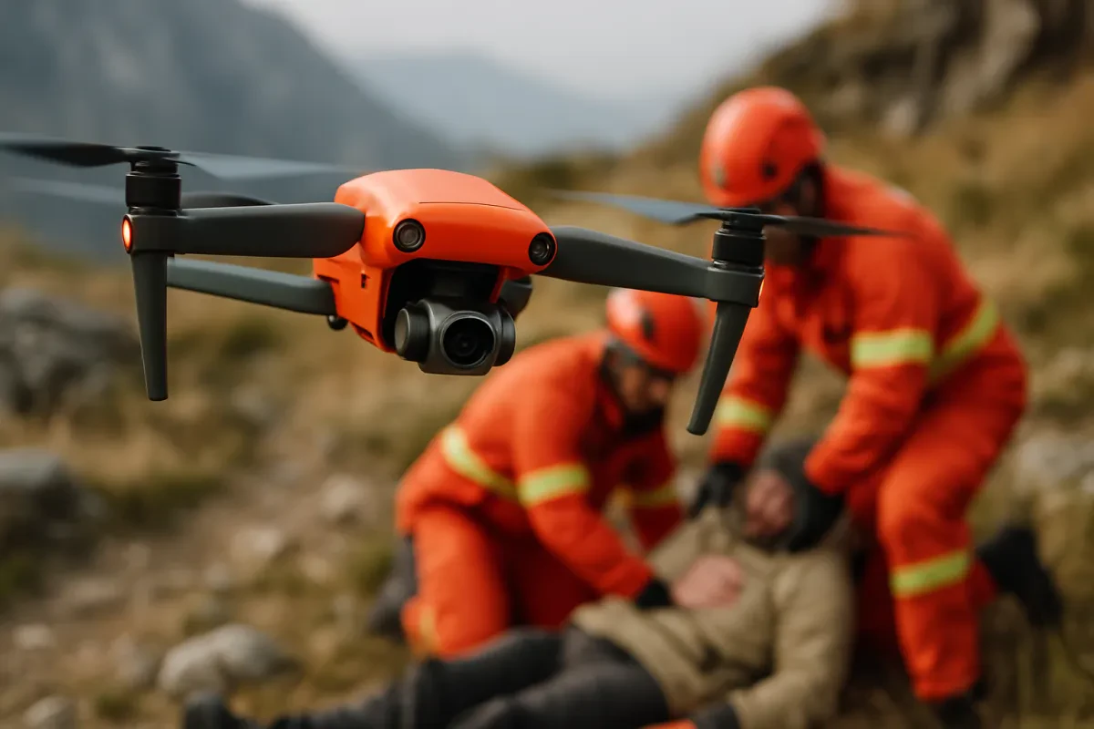 Drones for Rescue Operations Save Lives Today