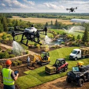 How Drones are Changing the Game for Landscaping Businesses