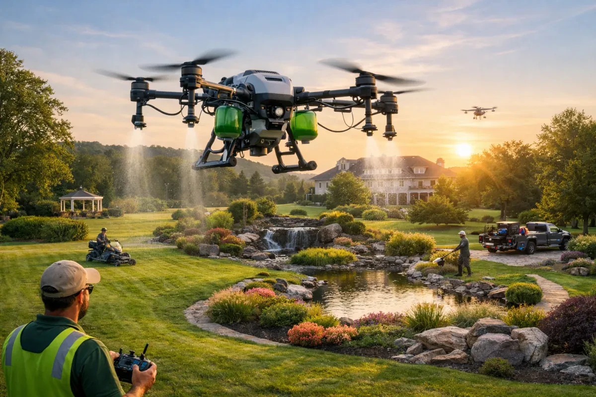 Landscaping Drones Transforming Business Operations