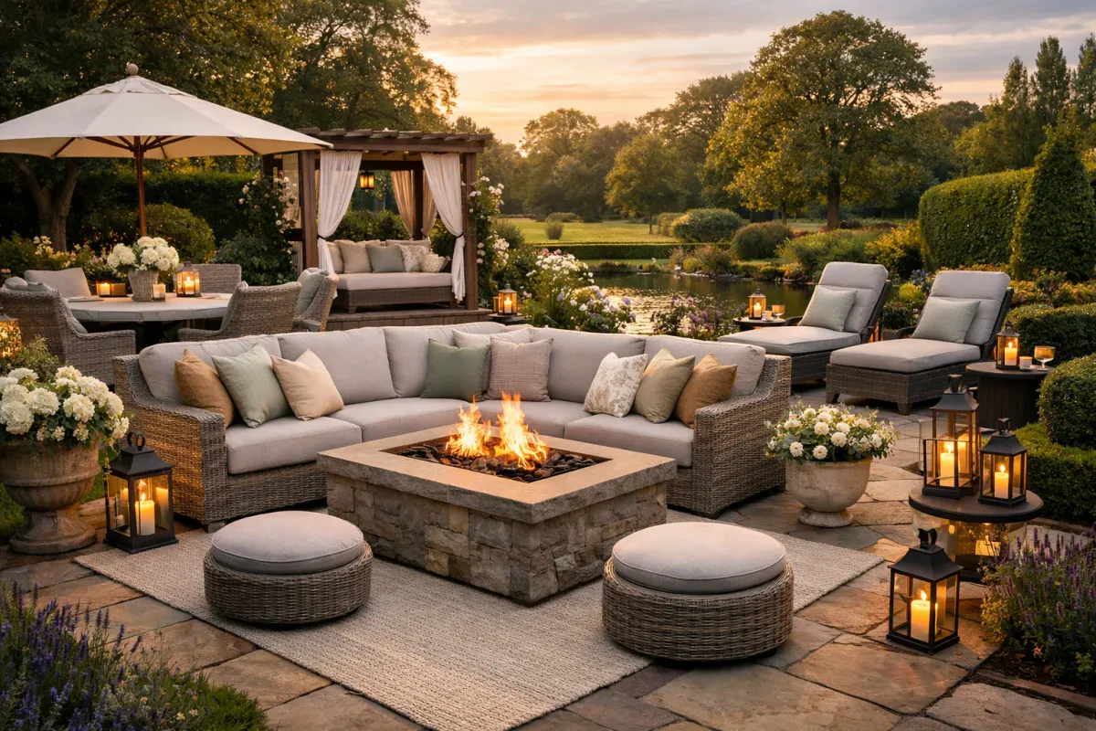 Elegant Garden Furniture For Outdoor Living In The UK