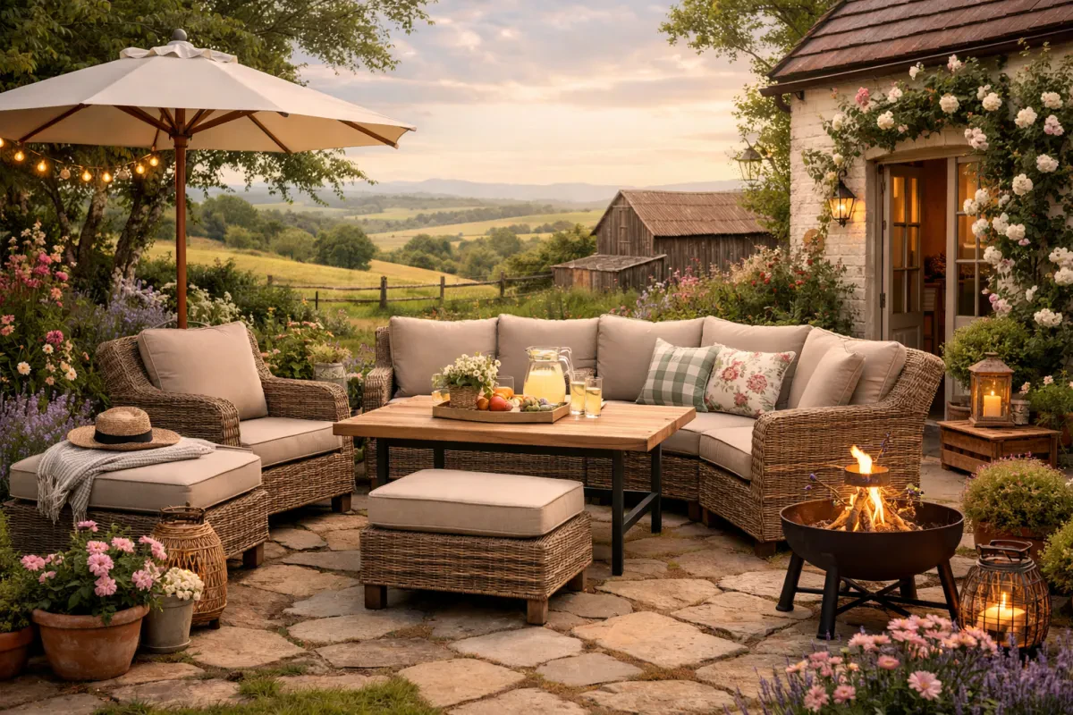 Affordable Garden Furniture Sets For Countryside Homes
