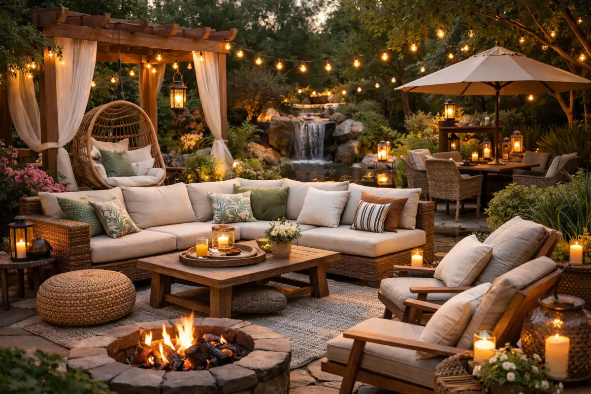 Transform Your Backyard with Stylish Garden Furniture Ideas For Backgarden Relaxation