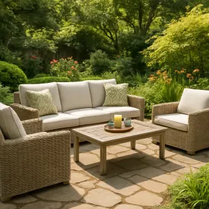 Create your perfect outdoor space with comfy and stylish furniture