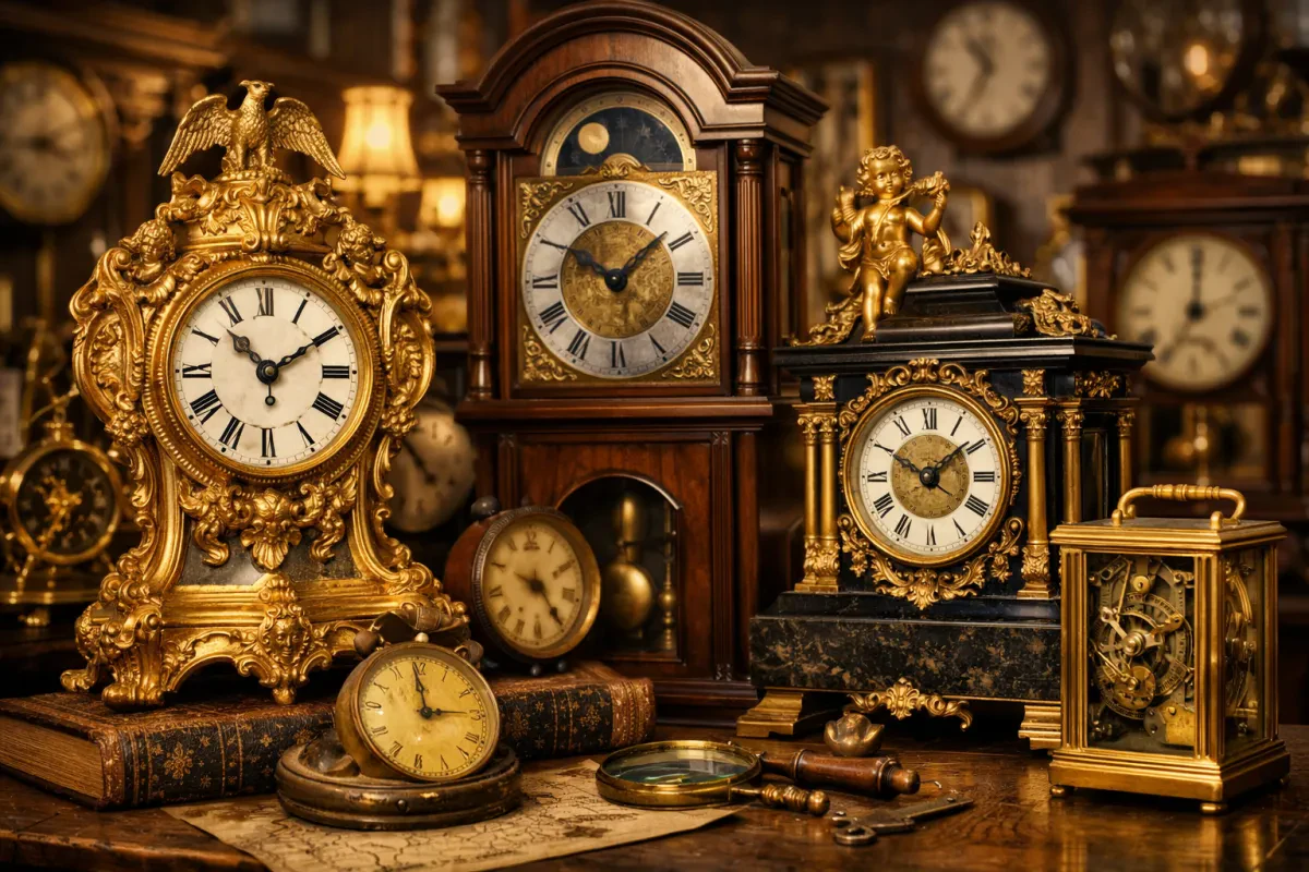Find Unique Antique Clocks For Sale In The UK