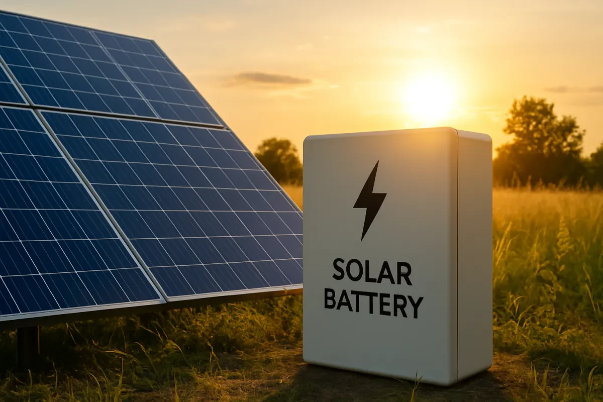 Power Up with Solar Batteries for Solar Panels