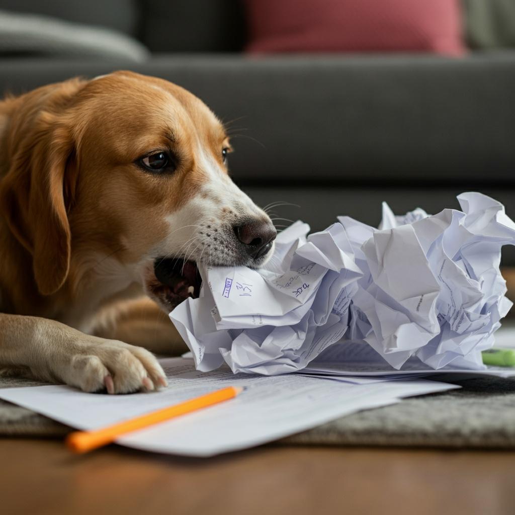 A Student's Guide to Prevent Dogs from Eating Homework