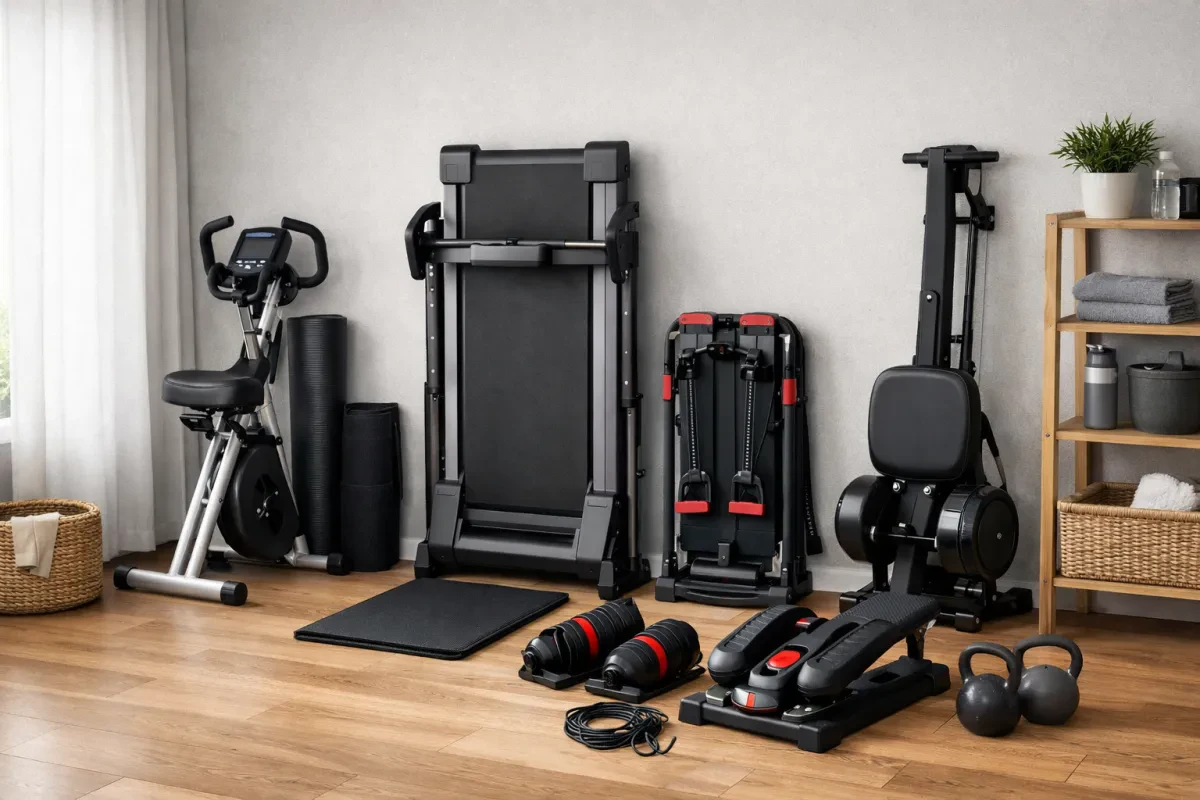 Compact Cardio Gear for Easy Storage
