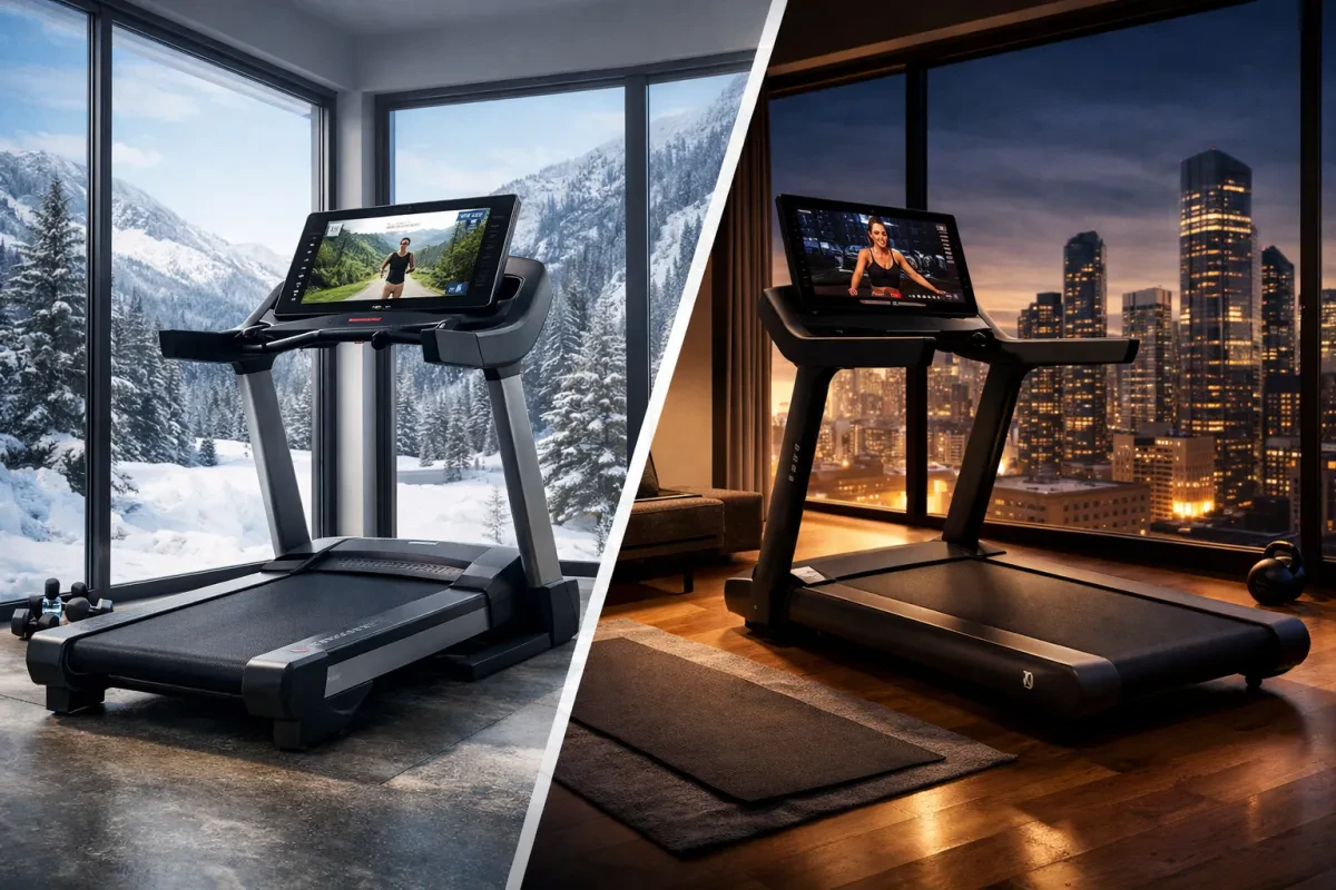 NordicTrack vs Peloton Treadmill Features and Prices