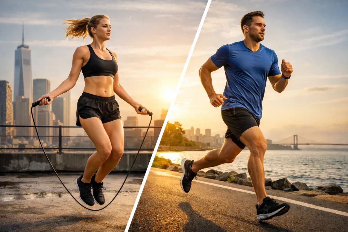 Jump Rope or Running Which Burns More Calories?