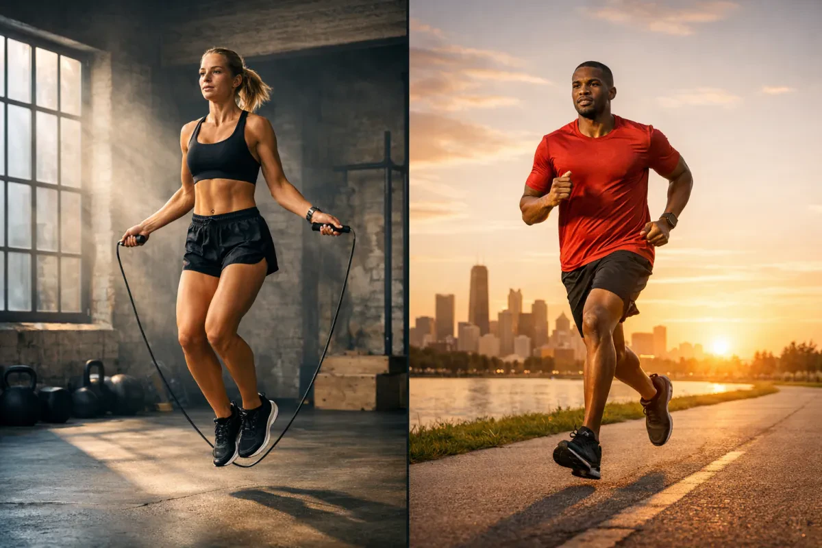 Jump Rope or Running: Which Burns More Calories?