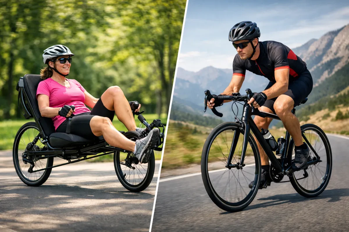 Recumbent vs Upright Bikes: Comfort and Performance