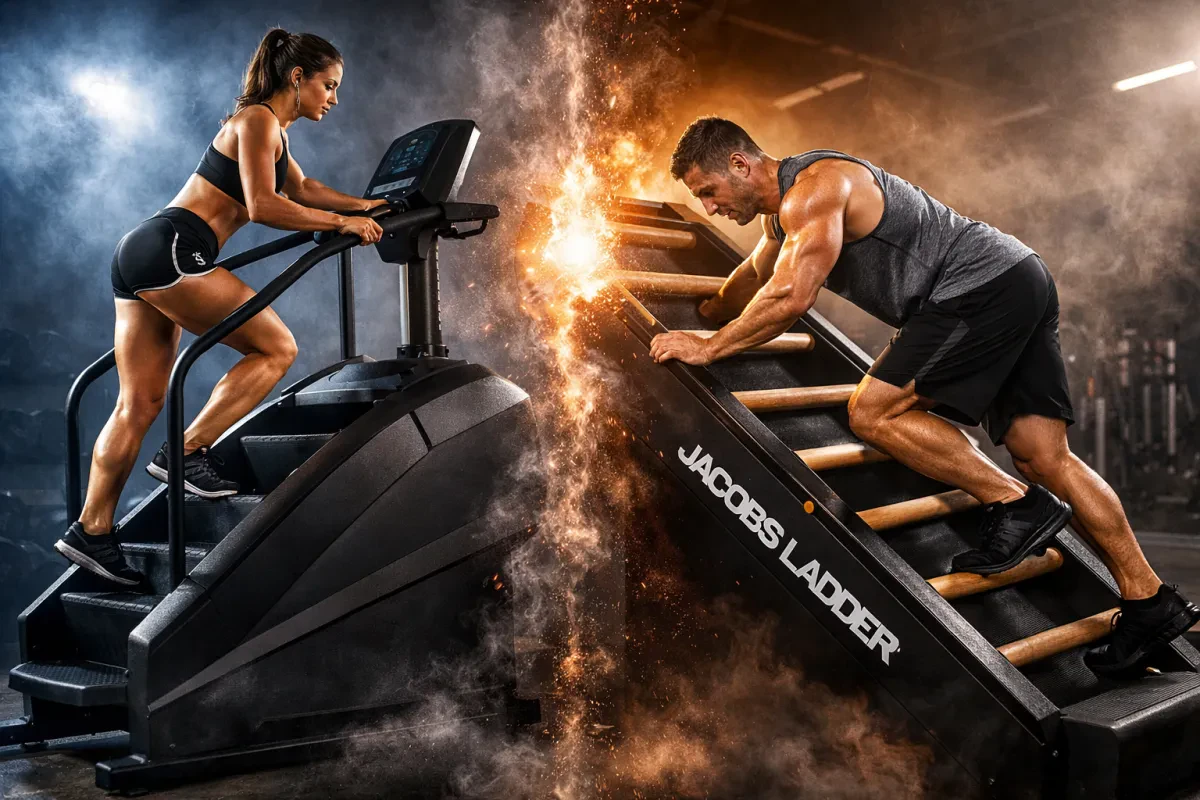 Stairmaster or Jacobs Ladder: HIIT Showdown