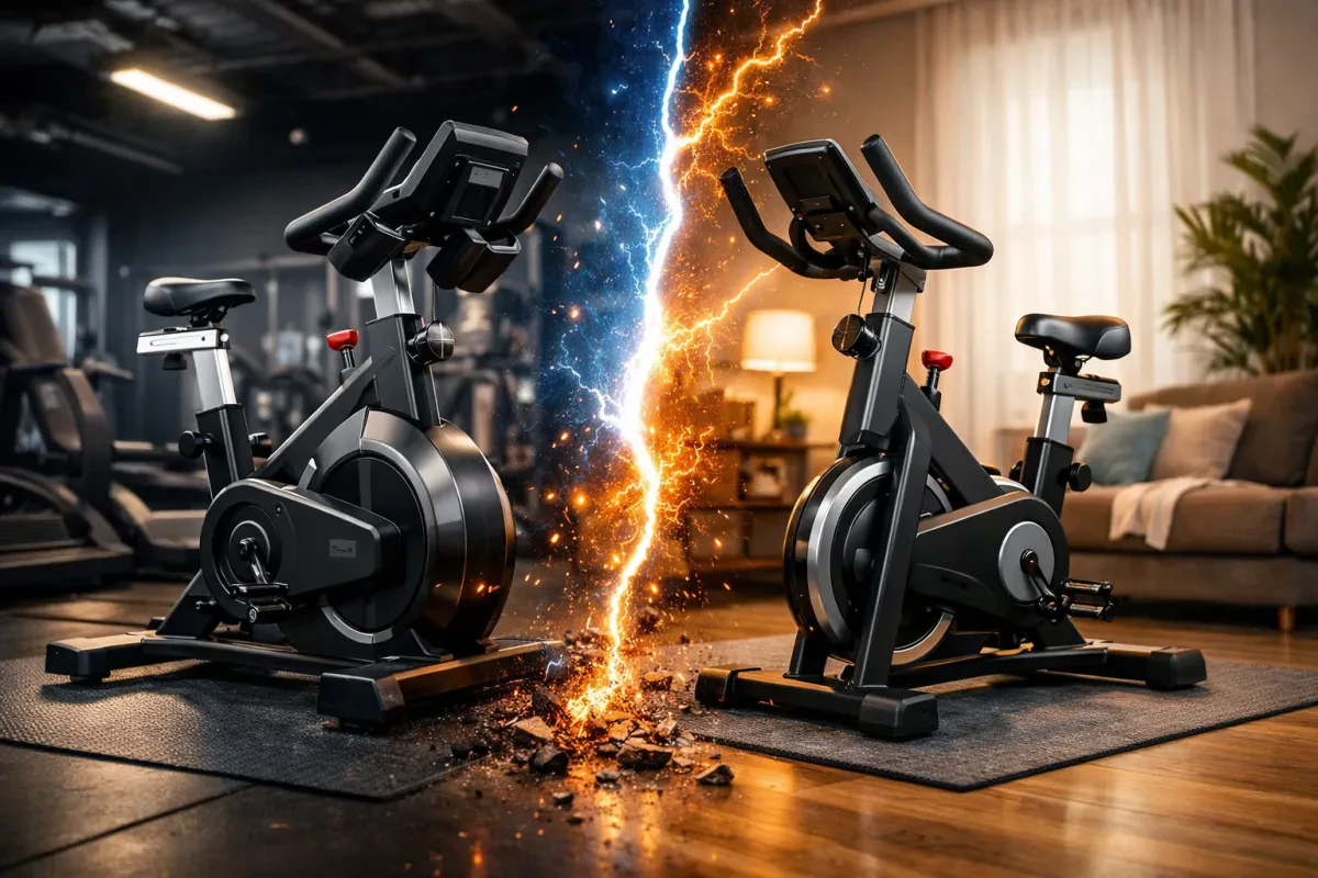 Commercial vs Home Exercise Bikes: Durability Showdown