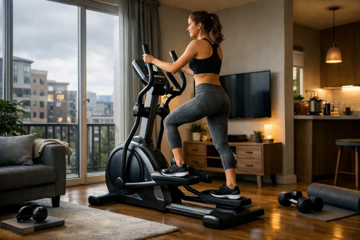 Quiet Elliptical Machines for Apartment Workouts