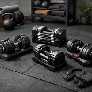 Discover the best dumbbells that fit your small workout space without sacrificing performance
