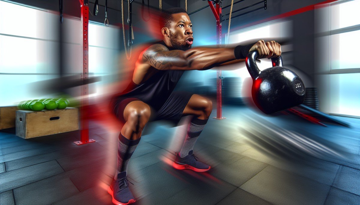 Kettlebell Goblet Clean Boosts Explosive Leg Drive