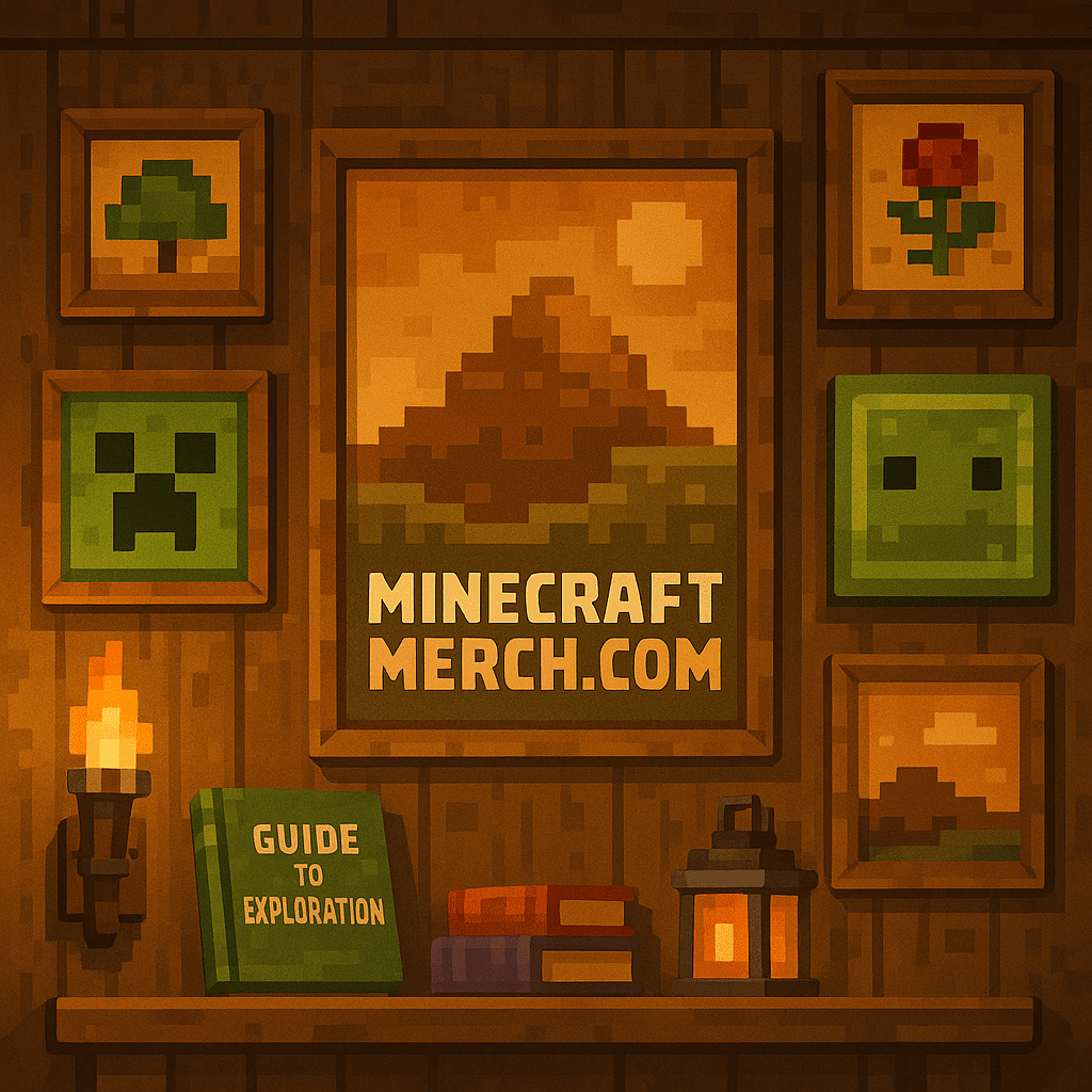 Blocky Dreams: Transform Your Space with Minecraft Posters