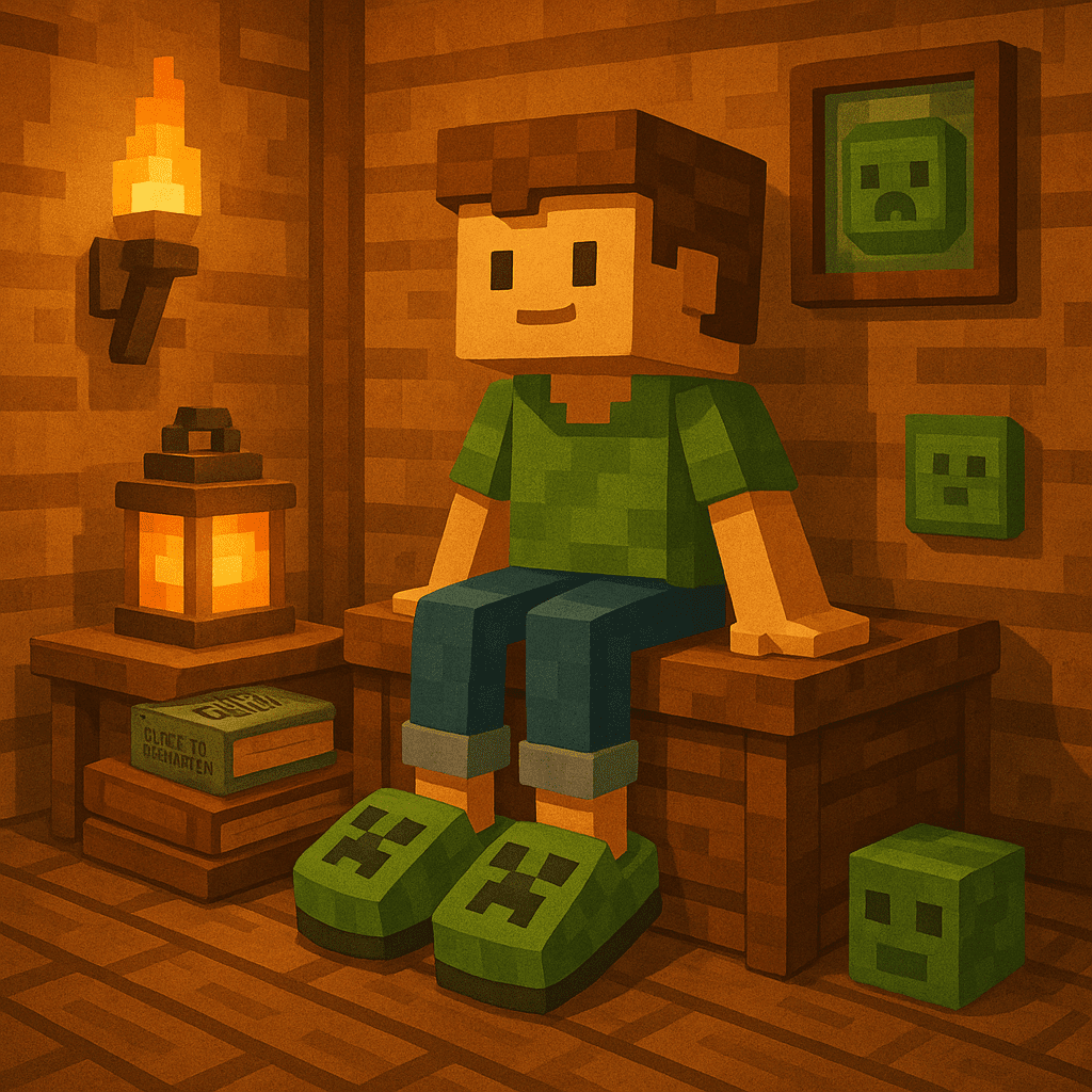 Cozy Up in Style: The Best Minecraft Slippers for Kids in 2025