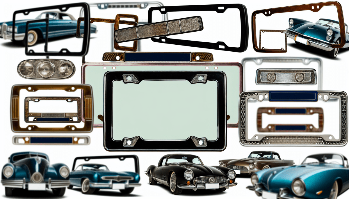 Upgrade Your Style with Car License Plate Frames